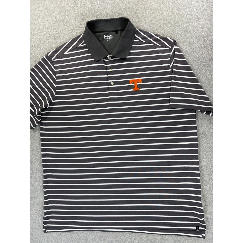 Tennessee Volunteers Stitched Logo Ping S/S Polo Shirt (Men's XL) Gray